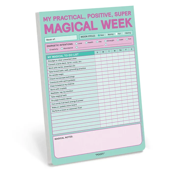 Earrings Knock Knock Magical Week Pad Pastel Version