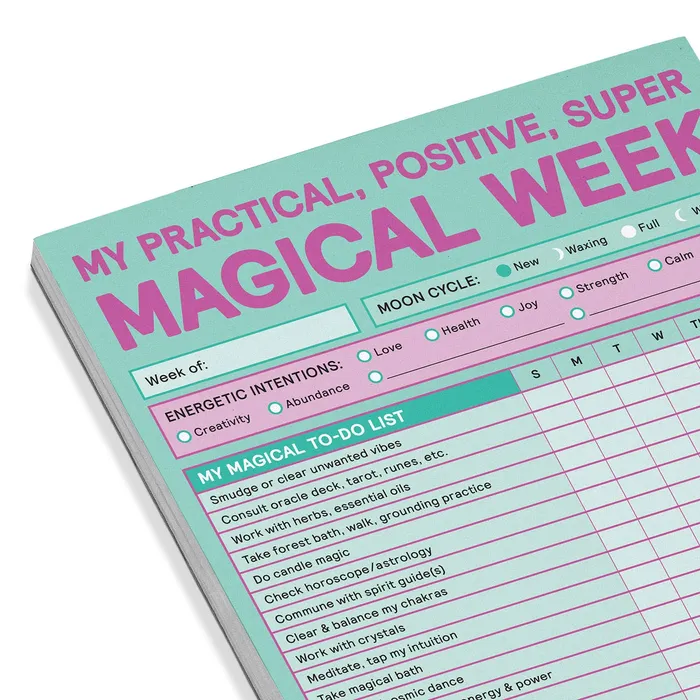 Earrings Knock Knock Magical Week Pad Pastel Version