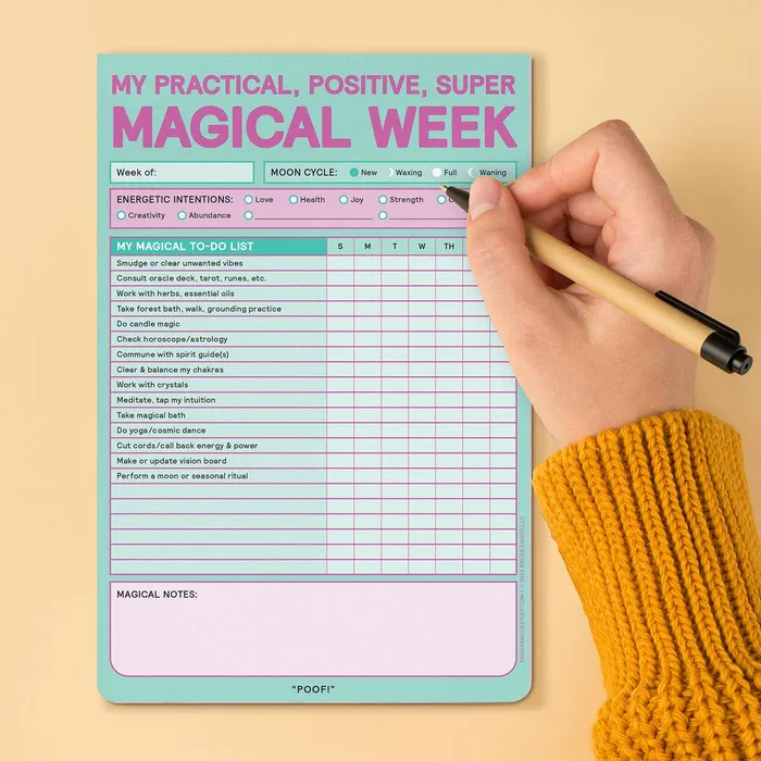 Earrings Knock Knock Magical Week Pad Pastel Version