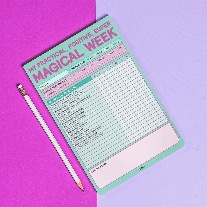 Earrings Knock Knock Magical Week Pad Pastel Version