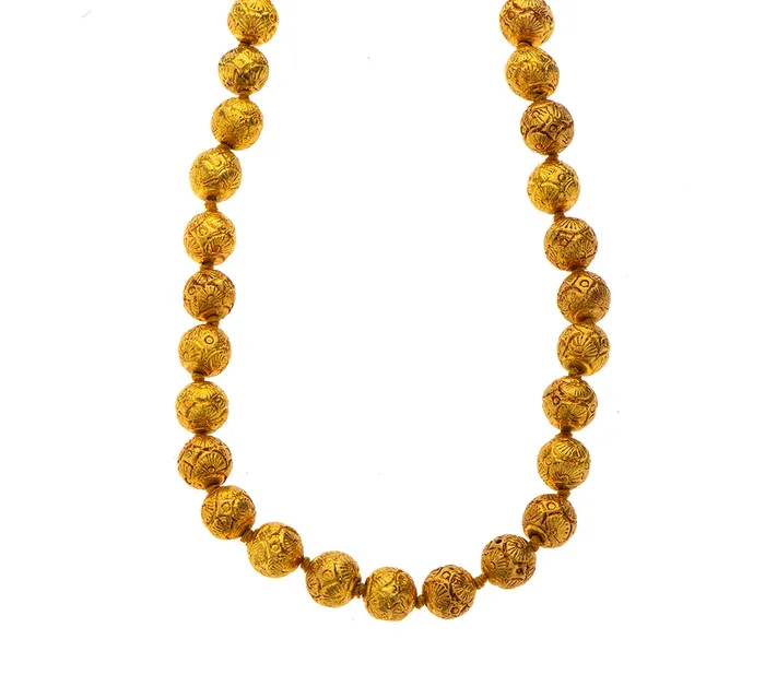 Nava Zahavi Necklaces Nava Zahavi Yellow Gold Plated Decorative Necklace