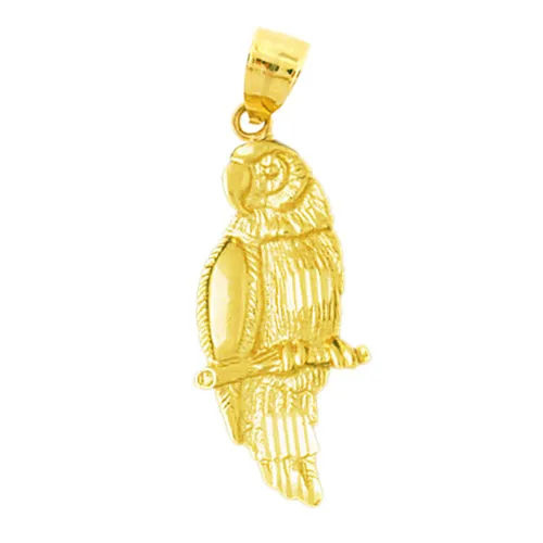 14K Gold Tropical Parrot Pendant Goldia PreStyled Sets