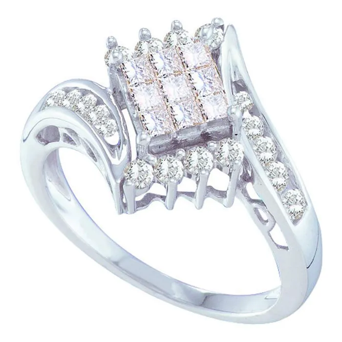 34CTDiamond INVISIBLE RING gndatlanta Rings