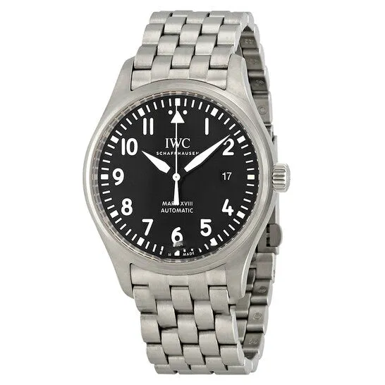 Bracelets JMS always Original IWC Mark XVIII Black Dial Automatic Stainless Steel Mens Watch IW327015 Bracelets JMS always Original IWC Mark XVIII Black Dial Automatic Stainless Steel Mens Watch IW327015