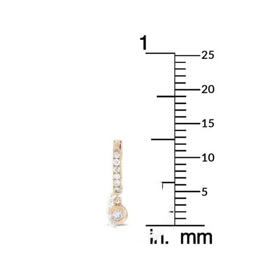 Earrings JMS always Original LB Exclusive 14K Rose Gold 015 ct Diamond Earrings Earrings JMS always Original LB Exclusive 14K Rose Gold 015 ct Diamond Earrings