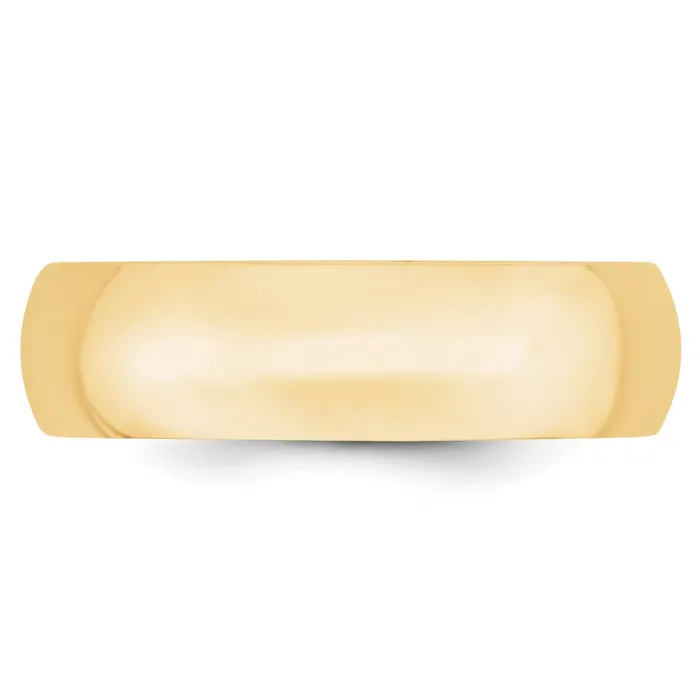Goldia Rings Solid 10K Yellow Gold 6mm Light Weight Comfort Fit MensWomens Wedding Band Ring Size 105 Goldia Rings Solid 10K Yellow Gold 6mm Light Weight Comfort Fit MensWomens Wedding Band Ring Size 105