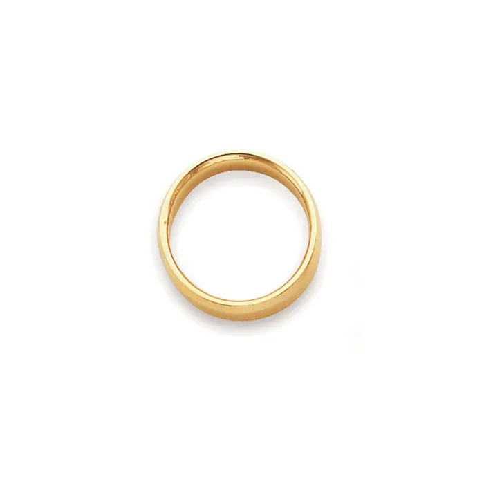 Goldia Rings Solid 14K Yellow Gold 4mm Bevel Edge Comfort Fit MensWomens Wedding Band Ring Size 55 Goldia Rings Solid 14K Yellow Gold 4mm Bevel Edge Comfort Fit MensWomens Wedding Band Ring Size 55
