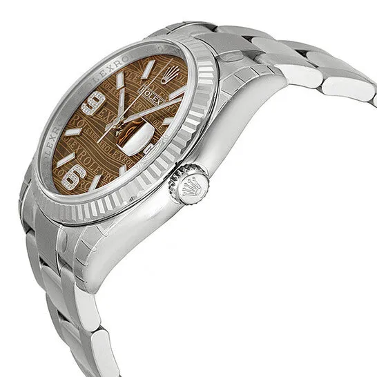 JMS always Bracelets Original Rolex Oyster Perpetual 36 mm Bronze Wave Dial Stainless Steel Bracelet Automatic Unisex Watch 116234BRWJSDAO JMS always Bracelets Original Rolex Oyster Perpetual 36 mm Bronze Wave Dial Stainless Steel Bracelet Automatic Unisex Watch 116234BRWJSDAO