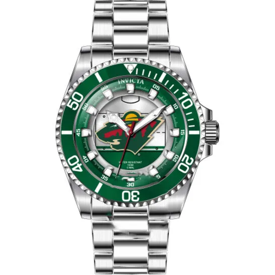 JMS always Watches Original Invicta NHL Minnesota Wild Quartz Ladies Watch 42214 JMS always Watches Original Invicta NHL Minnesota Wild Quartz Ladies Watch 42214