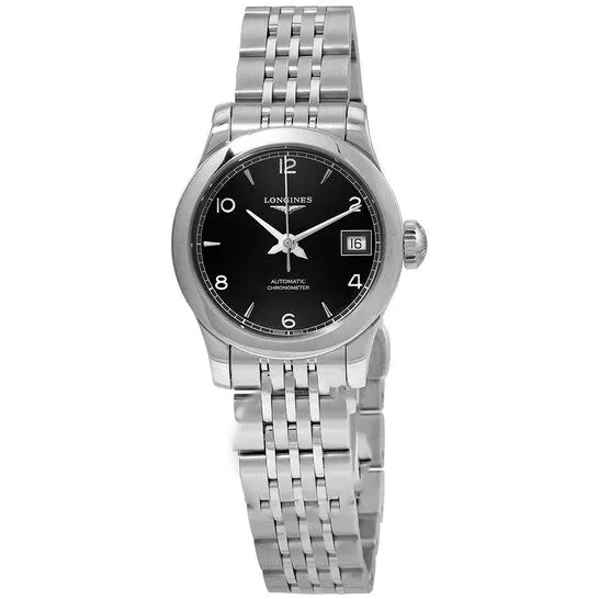 JMS always Watches Original Longines Record Automatic Black Dial Ladies Watch L23204566 JMS always Watches Original Longines Record Automatic Black Dial Ladies Watch L23204566
