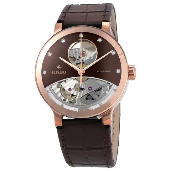 Original Rado Centrix Open Heart Automatic Brown Dial Ladies Watch R30248715 JMS always Rings Original Rado Centrix Open Heart Automatic Brown Dial Ladies Watch R30248715 JMS always Rings