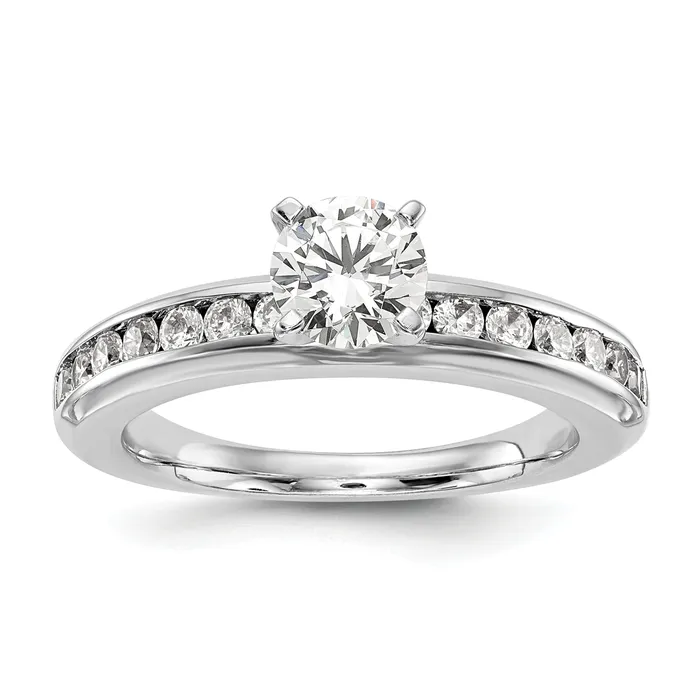 Rings 14K White Gold Lab Grown Diamond VSSI G Engagement Ring Goldia Rings 14K White Gold Lab Grown Diamond VSSI G Engagement Ring Goldia