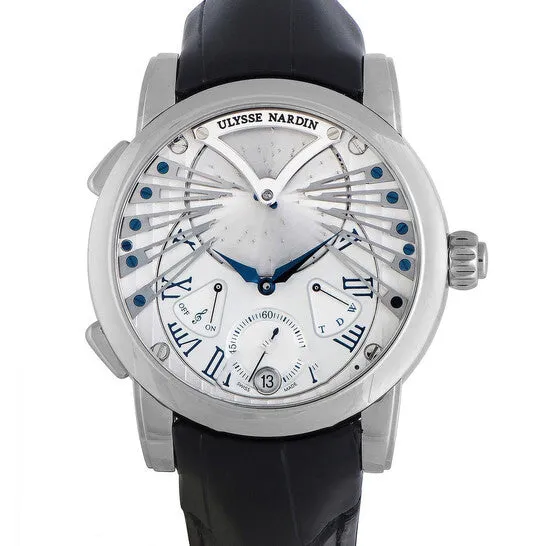 Rings JMS always Original Ulysse Nardin Stranger Silvertone Dial Mens Watch 6900125 Rings JMS always Original Ulysse Nardin Stranger Silvertone Dial Mens Watch 6900125
