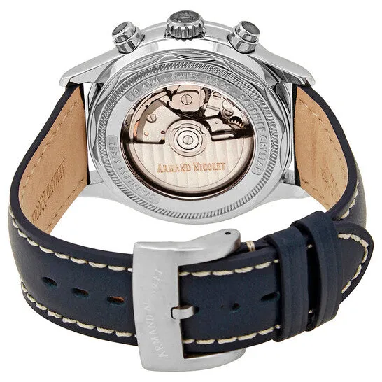 Watches JMS always Original Armand Nicolet MHA Automatic Blue Dial Watch A844HAABSP140BU2 Watches JMS always Original Armand Nicolet MHA Automatic Blue Dial Watch A844HAABSP140BU2