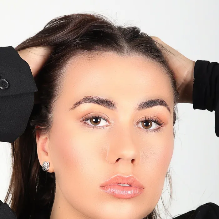 Ema Jewels Earrings Hygeia Crystal Sterling Silver Earrings