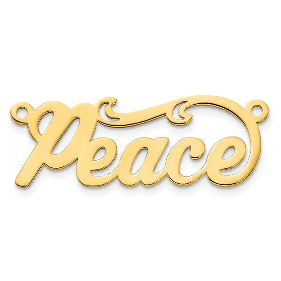 Necklaces Polished Name Plate TreasureFineJeweler