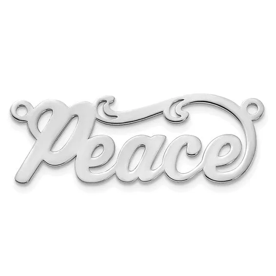 Necklaces Polished Name Plate TreasureFineJeweler
