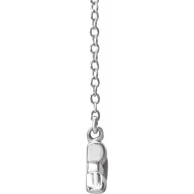 Necklaces TreasureFineJewelers Sterling Silver Arrow 1618 Necklace