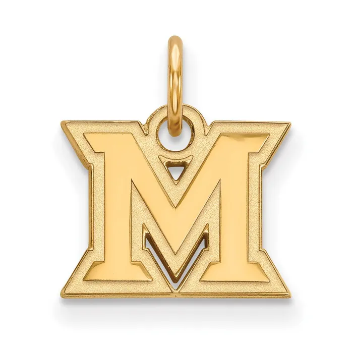 PreStyled Sets TreasureFineJewelers 10K Yellow Gold Miami University XS Pendant PreStyled Sets TreasureFineJewelers 10K Yellow Gold Miami University XS Pendant