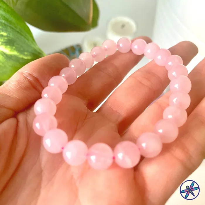 Rose Quartz Bracelet CSJA Bracelets