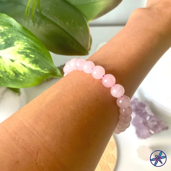 Rose Quartz Bracelet CSJA Bracelets