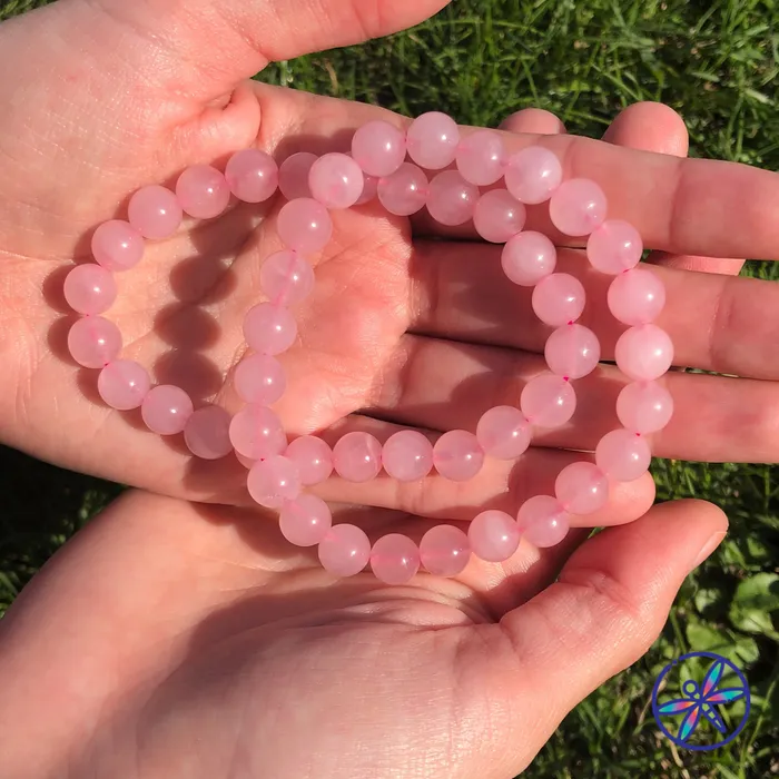 Rose Quartz Bracelet CSJA Bracelets
