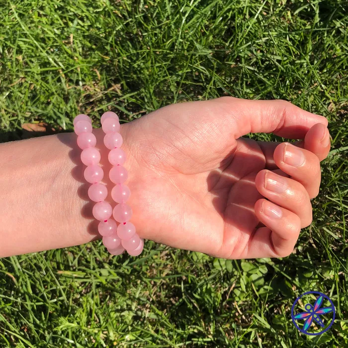 Rose Quartz Bracelet CSJA Bracelets