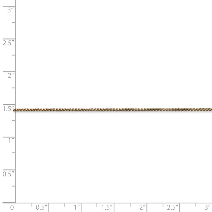 14k 1mm Spiga with Spring Ring Clasp ChainWBCPEN25918 WB Choice Jewelry Rings 14k 1mm Spiga with Spring Ring Clasp ChainWBCPEN25918 WB Choice Jewelry Rings