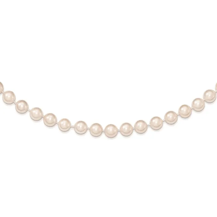 14k 67mm Round White Saltwater Akoya Cultured Pearl NecklaceWBCPL60A16 WB Choice Jewelry Necklaces 14k 67mm Round White Saltwater Akoya Cultured Pearl NecklaceWBCPL60A16 WB Choice Jewelry Necklaces