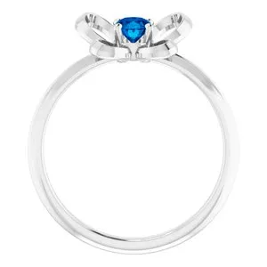 14K White 4x3 mm Oval September Youth Butterfly Birthstone Ring 653415623PSTWBC WB Choice Jewelry Rings 14K White 4x3 mm Oval September Youth Butterfly Birthstone Ring 653415623PSTWBC WB Choice Jewelry Rings