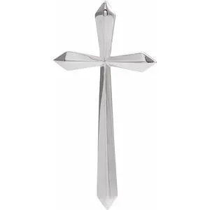 Platinum 38x185 mm Elongated Cross PendantR43102104PSTWBC WB Choice Jewelry Necklaces Platinum 38x185 mm Elongated Cross PendantR43102104PSTWBC WB Choice Jewelry Necklaces