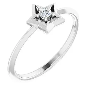 Rings 14K White 3 mm Round April Youth Star Birthstone Ring653419611PSTWBC WB Choice Jewelry Rings 14K White 3 mm Round April Youth Star Birthstone Ring653419611PSTWBC WB Choice Jewelry