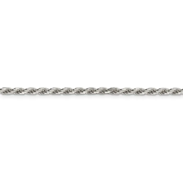 Sterling Silver 25mm Diamondcut Rope ChainWBCQDC05524 WB Choice Jewelry Rings Sterling Silver 25mm Diamondcut Rope ChainWBCQDC05524 WB Choice Jewelry Rings