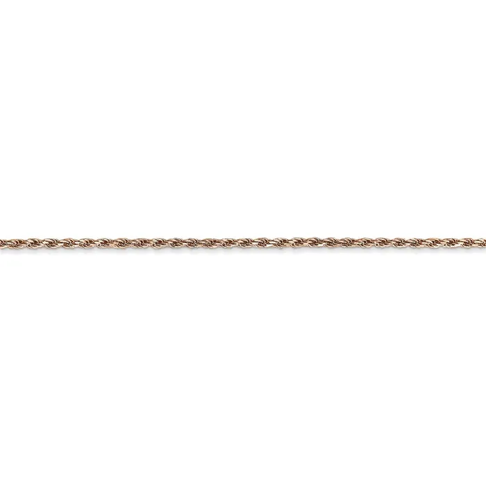 WB Choice Jewelry 14k Rose Gold 15mm DC Machinemade Rope ChainWBCR01216 Necklaces WB Choice Jewelry 14k Rose Gold 15mm DC Machinemade Rope ChainWBCR01216 Necklaces