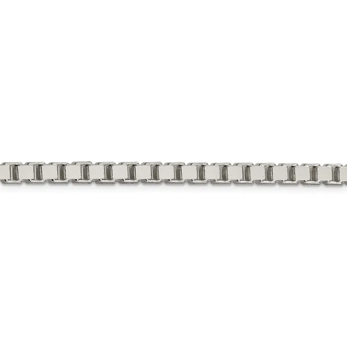 WB Choice Jewelry Rings Sterling Silver 45mm Box ChainWBCQBX10018 WB Choice Jewelry Rings Sterling Silver 45mm Box ChainWBCQBX10018