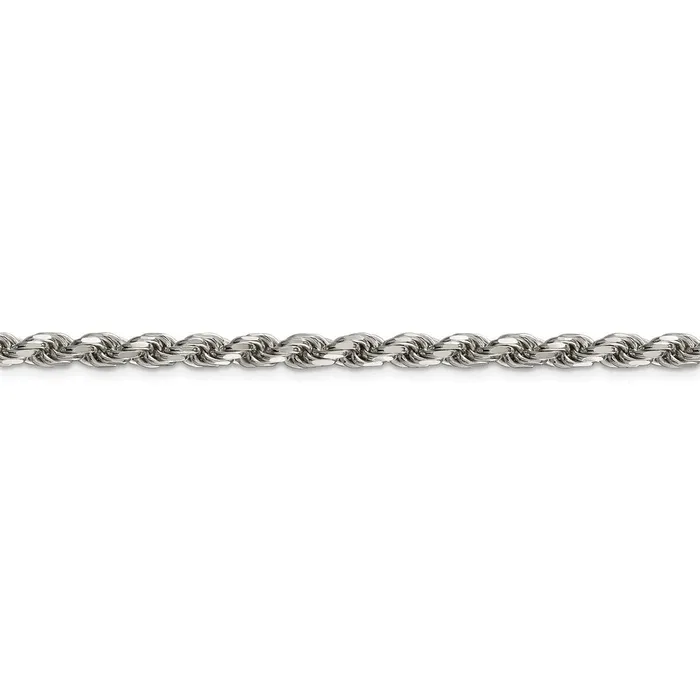 WB Choice Jewelry Rings Sterling Silver 475mm Diamondcut Rope ChainWBCQDC1009 WB Choice Jewelry Rings Sterling Silver 475mm Diamondcut Rope ChainWBCQDC1009