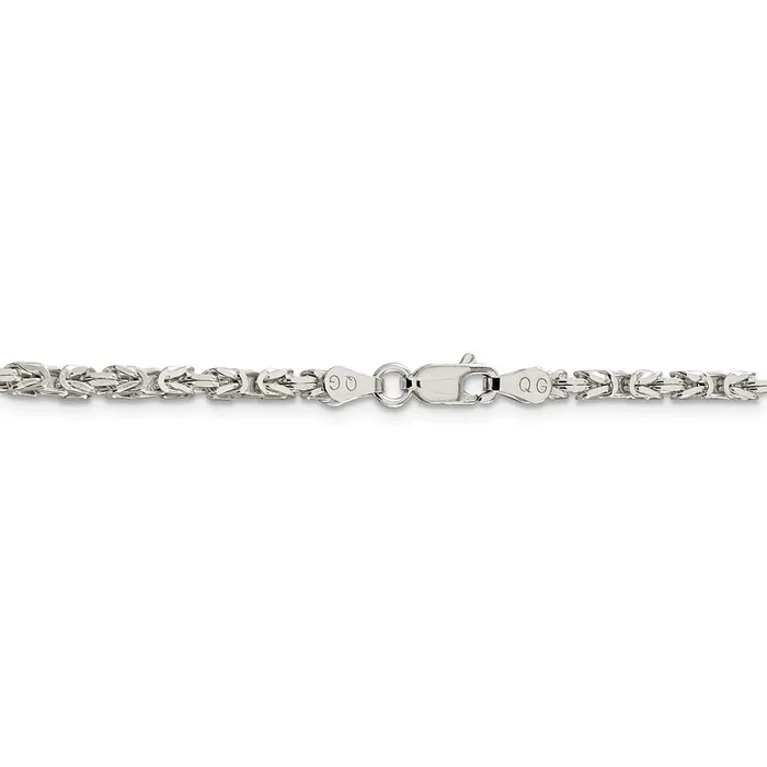 WB Choice Jewelry Sterling Silver 25mm Byzantine ChainWBCQBZ06026 Rings WB Choice Jewelry Sterling Silver 25mm Byzantine ChainWBCQBZ06026 Rings
