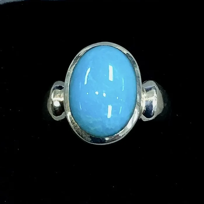 Bliss Crystals Rings Turquoise Ring Sleep Beauty Sz 7 5g SK3027