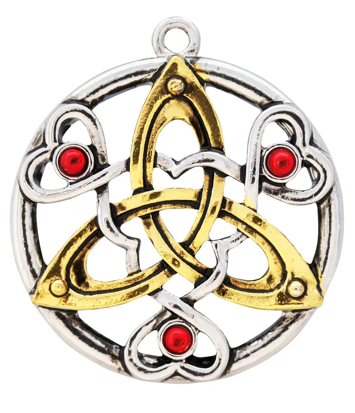 Charm Necklaces Charm Of Cu Chulainn for Fierce Determination MY5