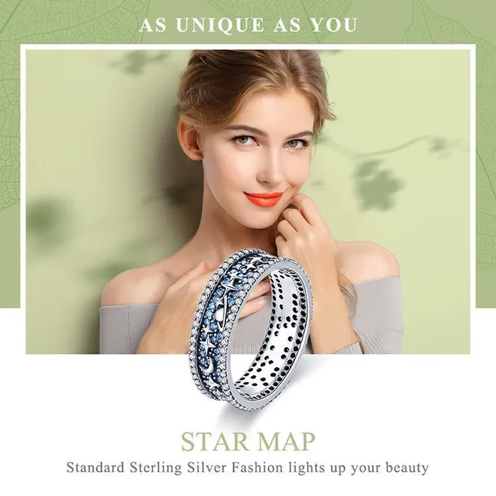 Fairy with Moon Stars Jewelry in Sterling Silver Ring and Necklace AliExpress Rings