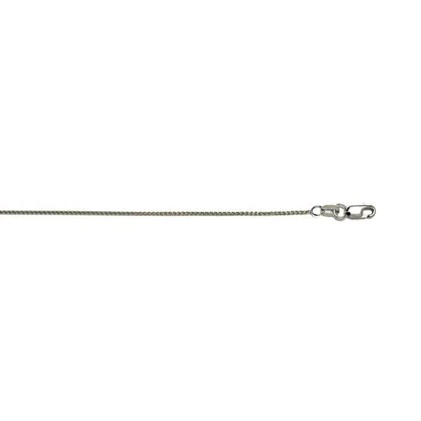 Herco Necklaces 14k White Gold 24 11mm Wheat Chain