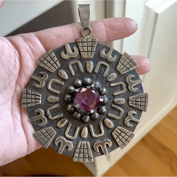 Love Vintage Paris Necklaces Alexandrite Pendant Sterling Silver Mexico Vintage Love Vintage Paris Necklaces Alexandrite Pendant Sterling Silver Mexico Vintage