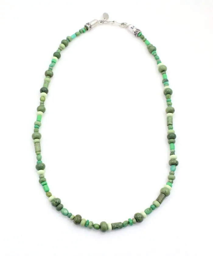 Necklaces Don Lucas Green Magnesite Necklace