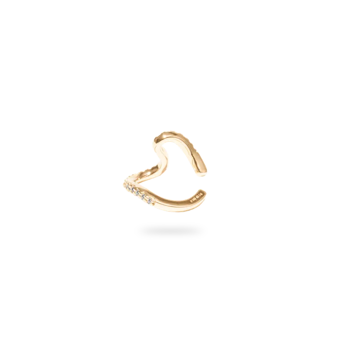 PRMAL Earrings Massive Wave Ear Cuff