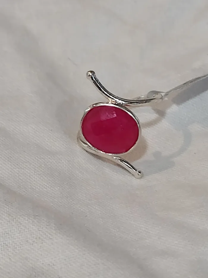 The Pink Pigs Animal Lovers Boutique Sterling silver rings with gems Rings