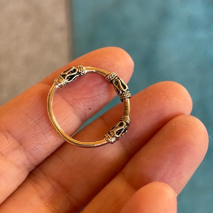 Vintage Paris Jewelry Rings Bali Band Sterling Silver Vintage Vintage Paris Jewelry Rings Bali Band Sterling Silver Vintage