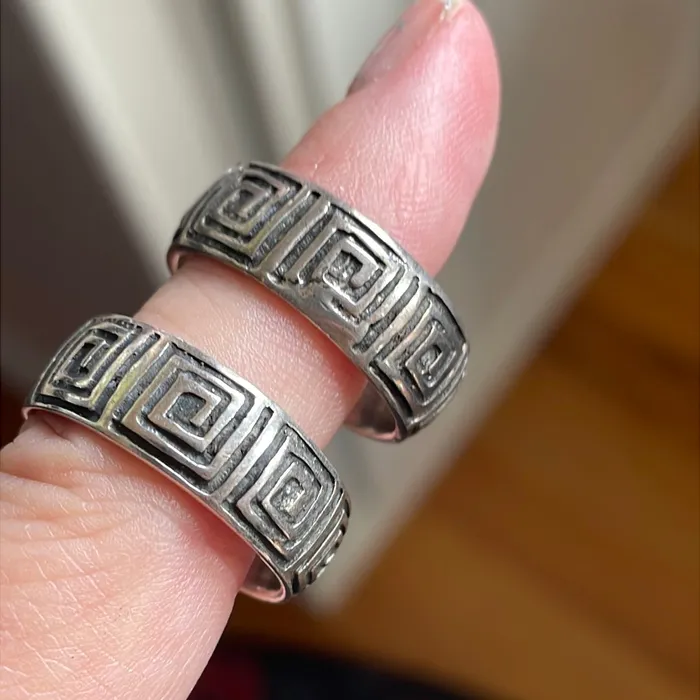 Vintage Paris Jewelry Rings Spiral Ornate Ring Sterling Silver Vintage sold individually Vintage Paris Jewelry Rings Spiral Ornate Ring Sterling Silver Vintage sold individually