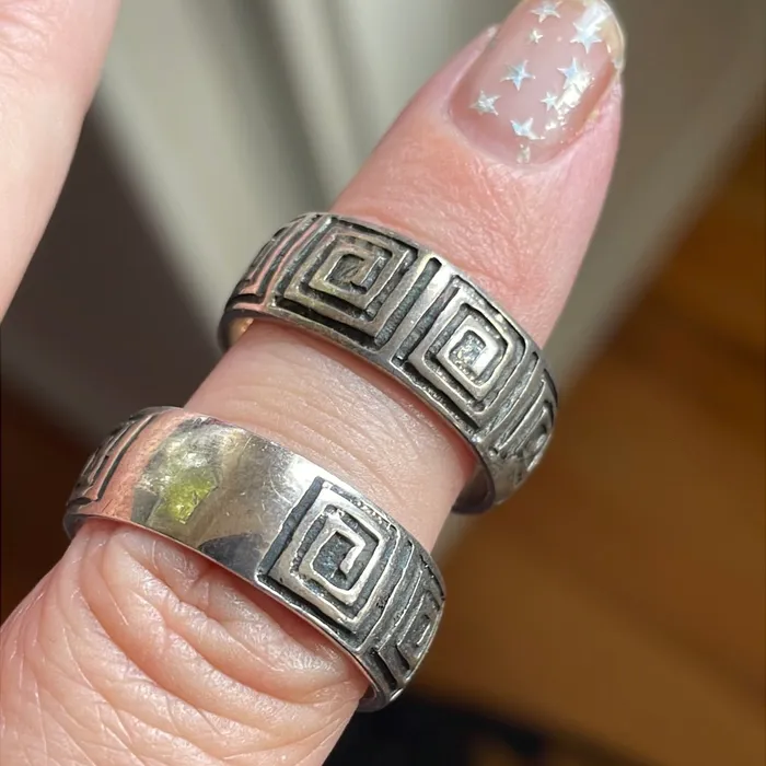 Vintage Paris Jewelry Rings Spiral Ornate Ring Sterling Silver Vintage sold individually Vintage Paris Jewelry Rings Spiral Ornate Ring Sterling Silver Vintage sold individually