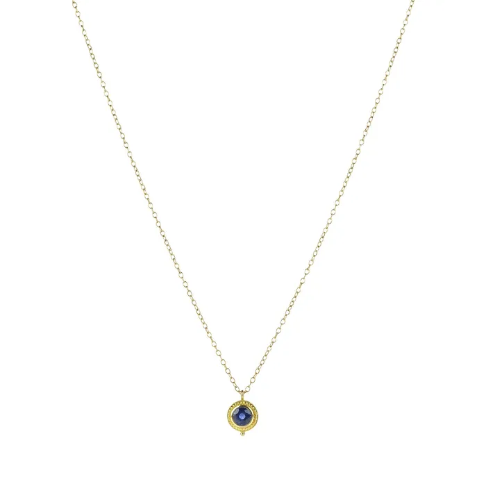 Blue Sapphire Darling Pendant Necklace Barbara Heinrich Necklaces Blue Sapphire Darling Pendant Necklace Barbara Heinrich Necklaces