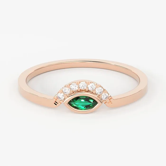 Brilliant Diamond Band in 14k Gold Emerald Diamond Ring Gold Band White Diamond Ring Genuine Diamond Wedding Band Jalvi Co Rings Brilliant Diamond Band in 14k Gold Emerald Diamond Ring Gold Band White Diamond Ring Genuine Diamond Wedding Band Jalvi Co Rings
